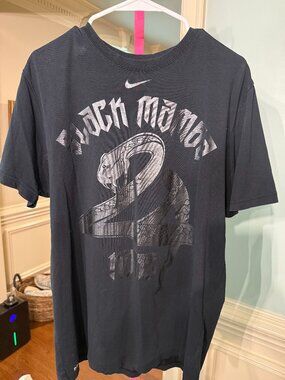 Nike Black Mamba 2009 T-shirt Kobe Bryant 5 Rings - Size L (Dri-Fit)